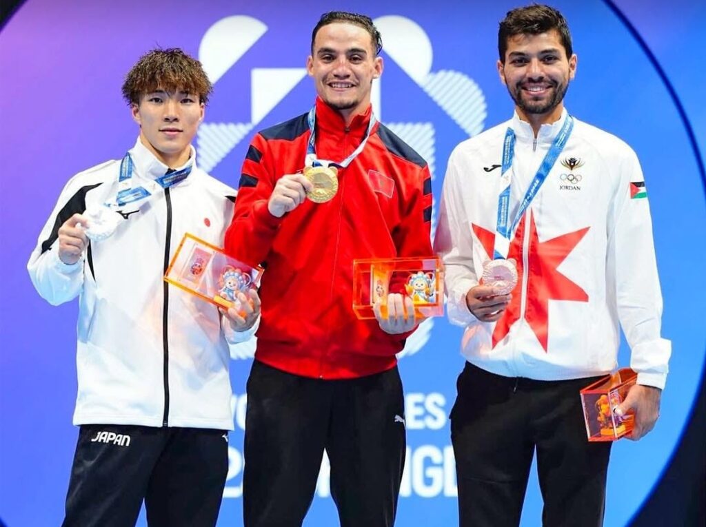 الكراطي المغربي يتوج بذهبية عالمية في وزن 67 كلغ