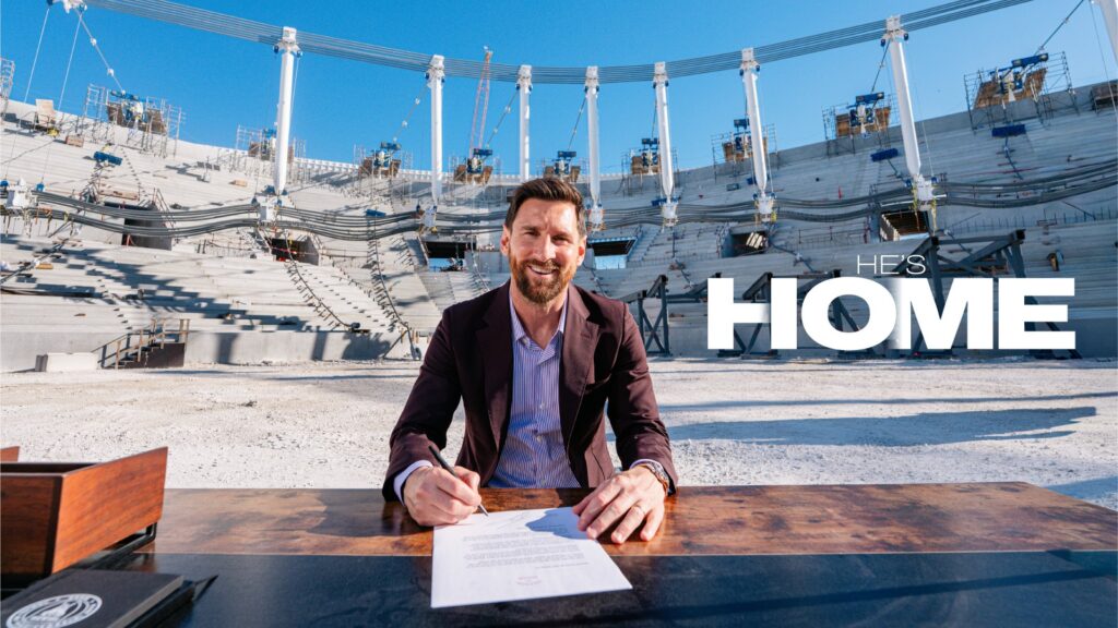 ميسي يمدد عقده مع إنتر ميامي حتى عام 2028