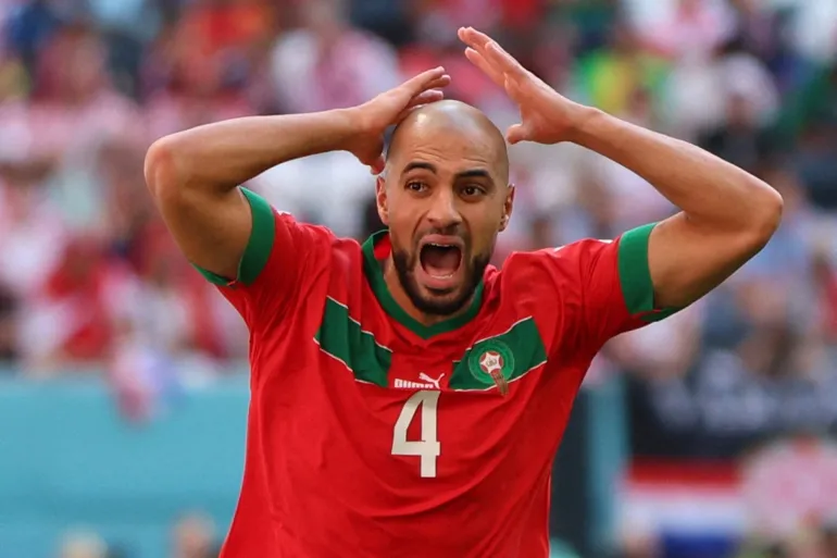 إصابة أمرابط تهدد مشاركته رفقة المنتخب المغربي