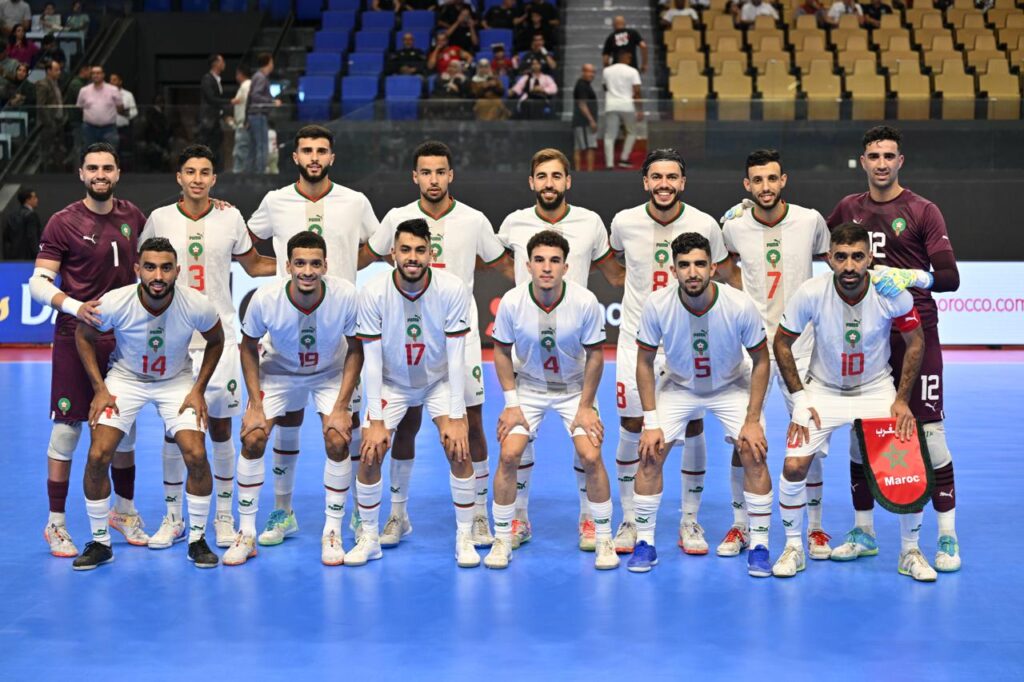 منتخب الصالات بالمجموعة الثانية في العاب التضامن الاسلامي