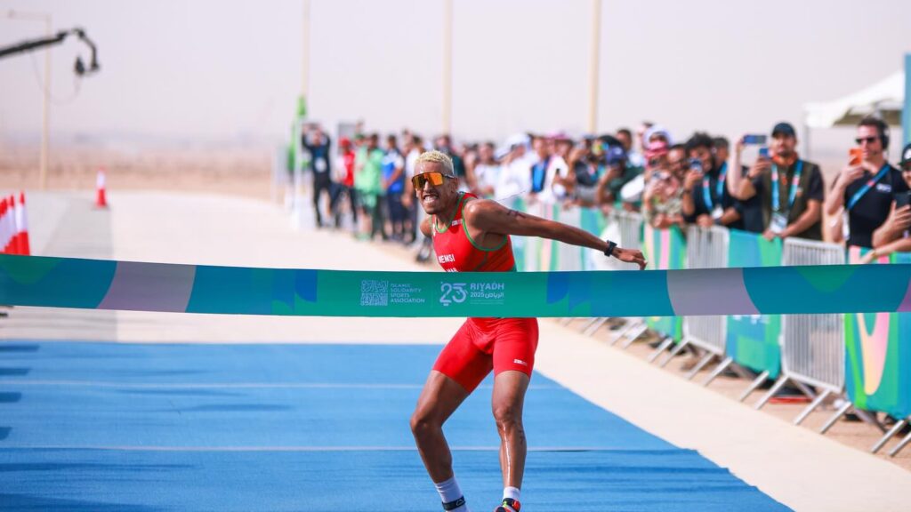 محمد نمسي يتوج بذهبية الـ”ديواثلون” في ألعاب التضامن الإسلامي