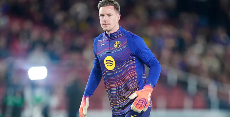 تير شتيغن سيخضع لعملية جراحية ويواجه خطر الغياب عن المونديال